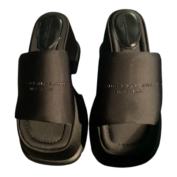 Brandon Blackwood Dia Platform Sandal Black Size 35 (US 5–5.5) - Picture 2 of 7